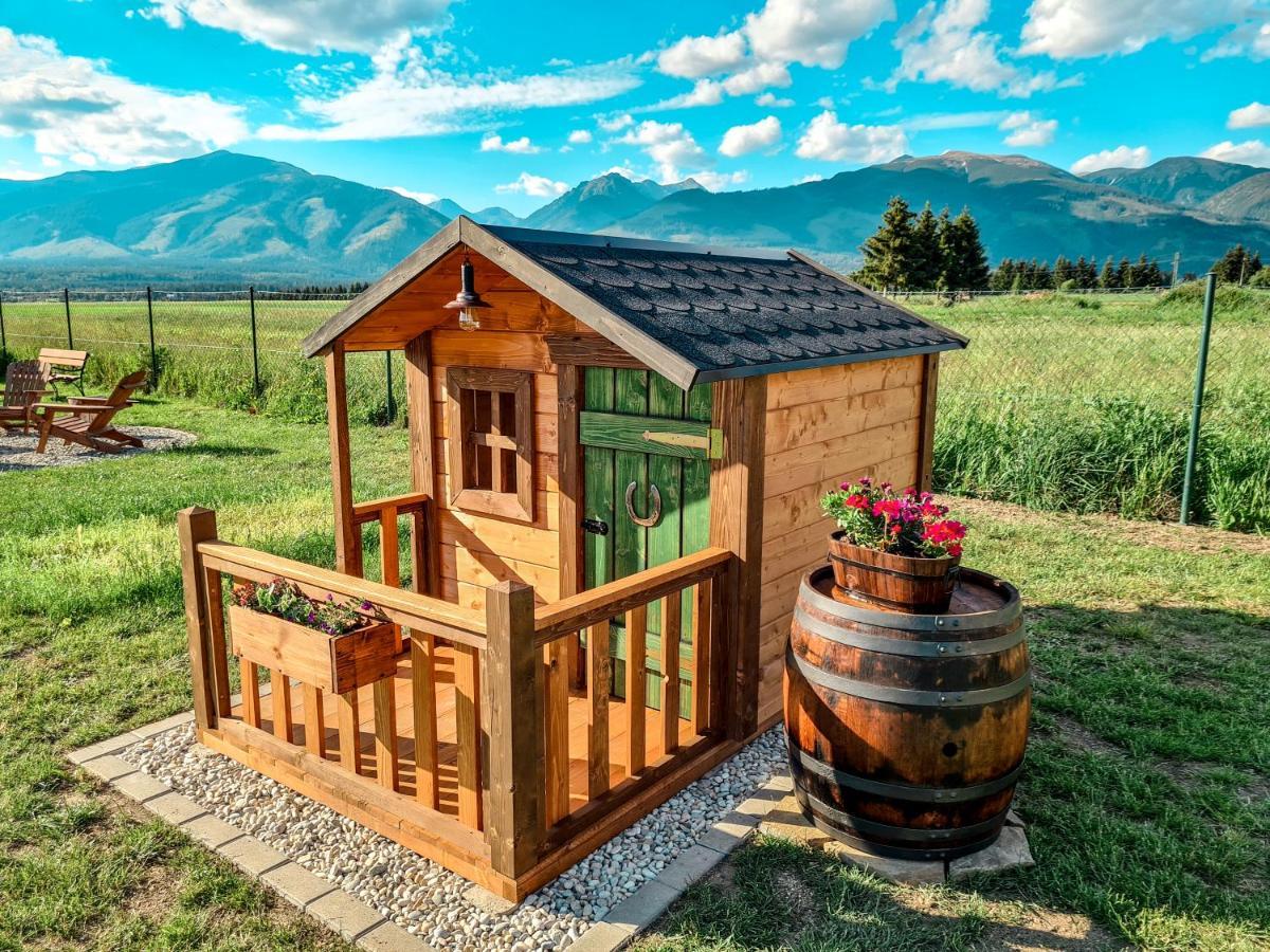 Liptovalley- mobilné domy s wellnessom Liptovská Kokava Exterior foto