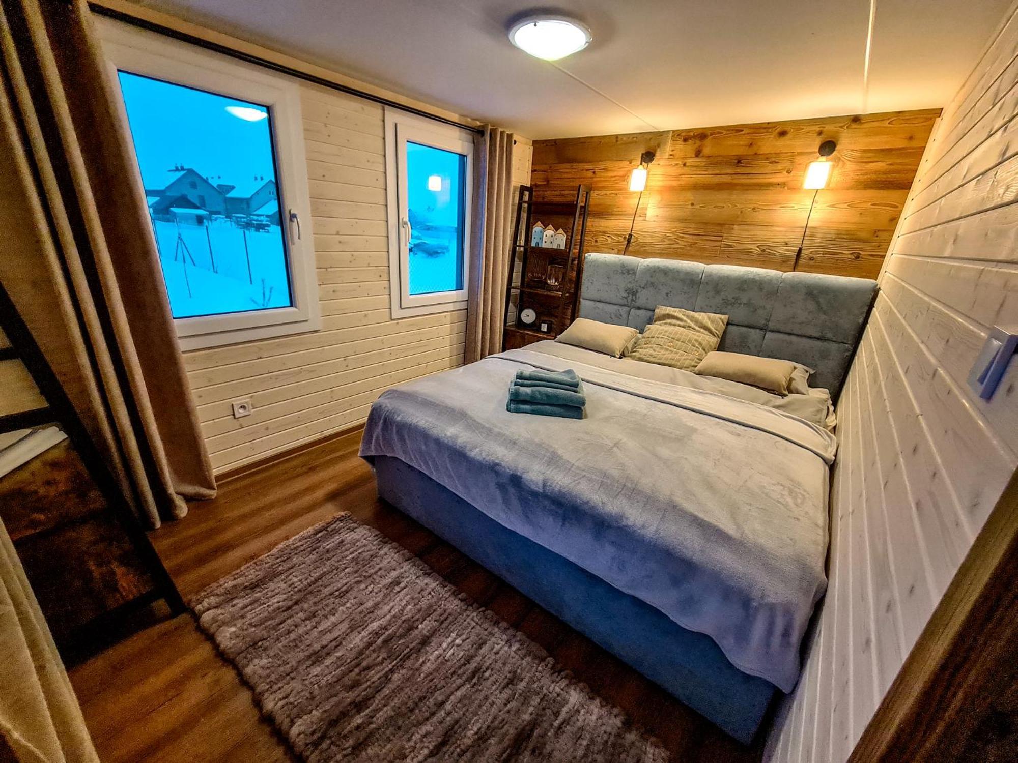 Liptovalley- mobilné domy s wellnessom Liptovská Kokava Habitación foto